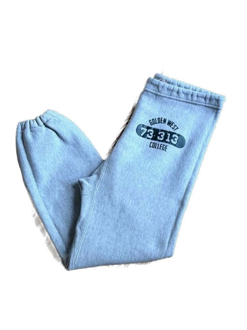 Vintage Old School Red Tag Champion Reverse Weave Golden West College Sweats Sz